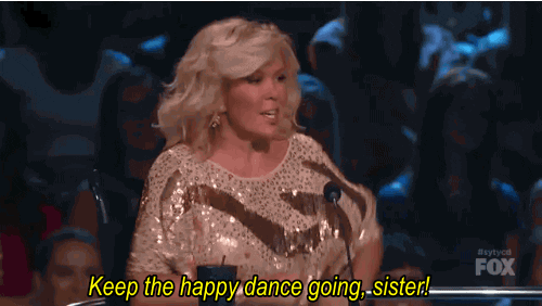 mary murphy happy dance GIF by So You Think You Can Dance