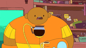 adventure time coffee GIF by Bravest Warriors