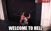 Welcome To Hell Gif By Firstandmonday Find Share On Giphy Welcome To Hell Gif By Firstandmonday Find Share On Giphy