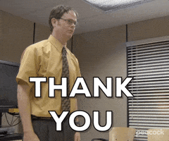 The Office Thank You GIFs - Find & Share on GIPHY