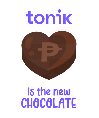 Heart Chocolate Sticker by Tonik Bank