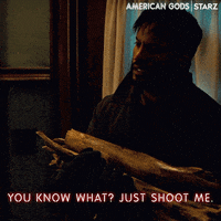 Over It Starz GIF by American Gods
