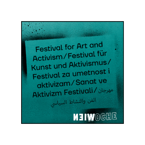 Festivalforactivism Sticker by wienwoche