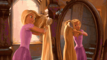 hair rapunzel GIF