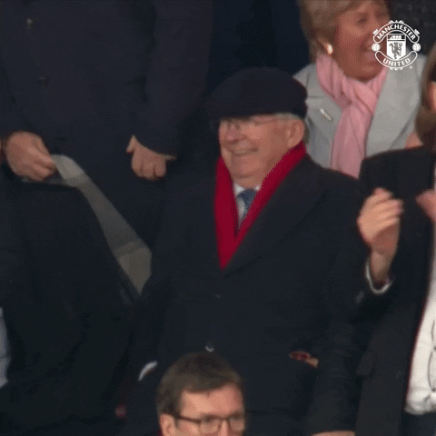 Sir Alex Smile GIF by Manchester United