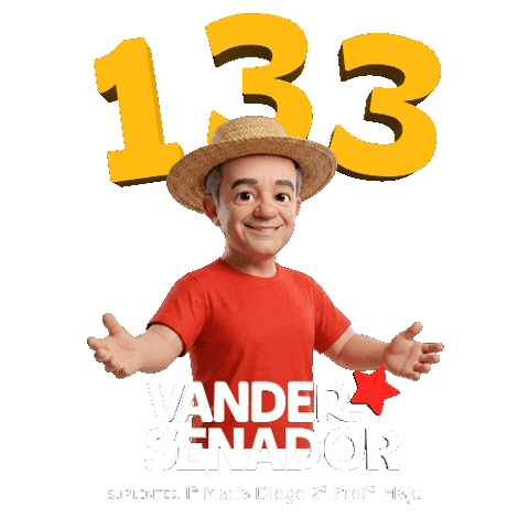 Senador Sticker by Vander Loubet