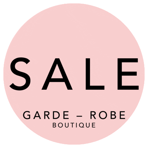 Garde-robe Boutique Sticker