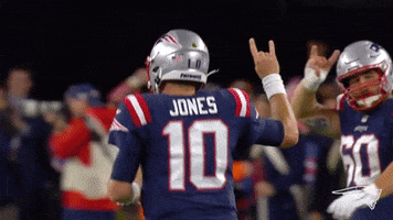 Rock On Football GIF by New England Patriots