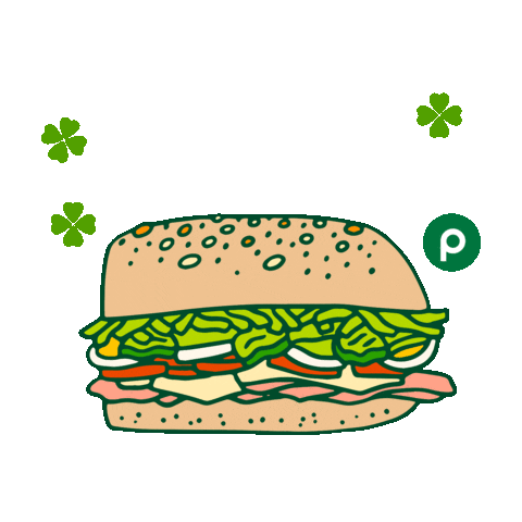 St Patricks Day Good Luck Sticker by Publix