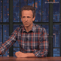 No Way What GIF by Late Night with Seth Meyers