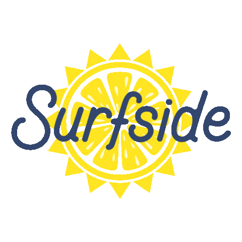 Sun Surfside Sticker by statesidevodka