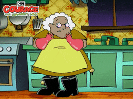 Scared Courage The Cowardly Dog GIF by Cartoon Network
