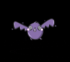 Iamasleepybunny halloween scary spooky fly GIF