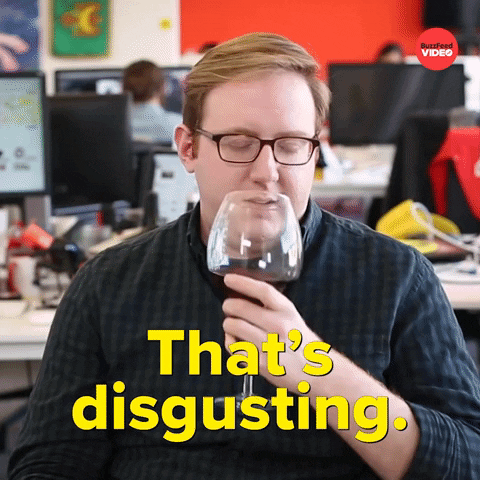 Drunk Wine Tasting GIF by BuzzFeed