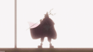 standing one piece GIF