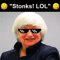 Janet Yellen Bitcoin Meme GIF by Bitcoin & Crypto Creative Marketing