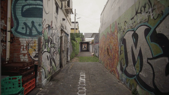  art video space tech alley GIF