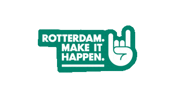 Port Of Rotterdam Eur Sticker by Rotterdam. Make It Happen.