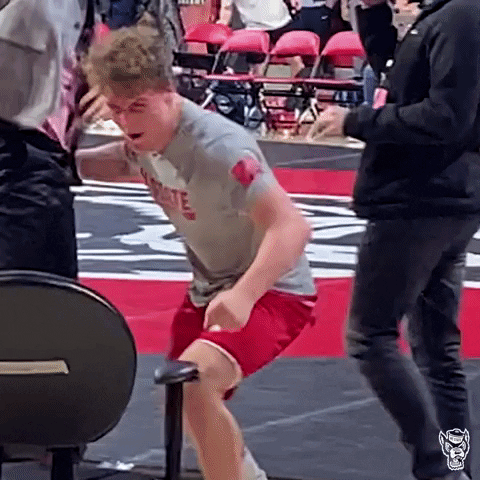 Packwrestle GIF by NC State Athletics