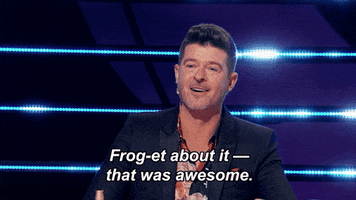 Robin Thicke GIF by The Masked Singer