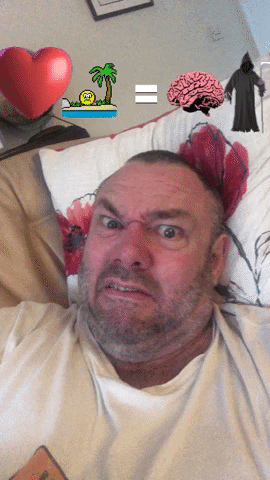 Love Island Equals Brain Dearh GIF