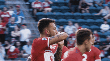 costa rica kiss GIF by Chicago Fire Soccer Club