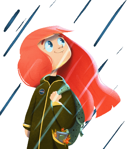 Girl Sticker