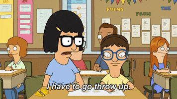 Throw Up Bobs Burgers GIF by FOX TV