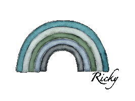 Rainbow Ricky Sticker by woll-e