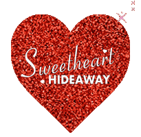 Sweetheart Hideaway Sticker by aprettycoolhoteltour
