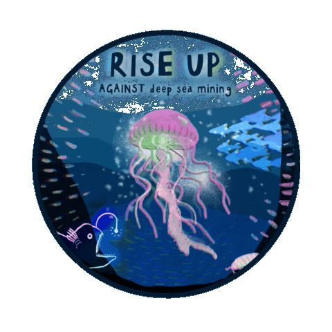 Sticker by RISE UP for the Ocean