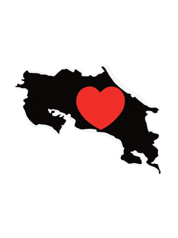 lunicostarica Sticker