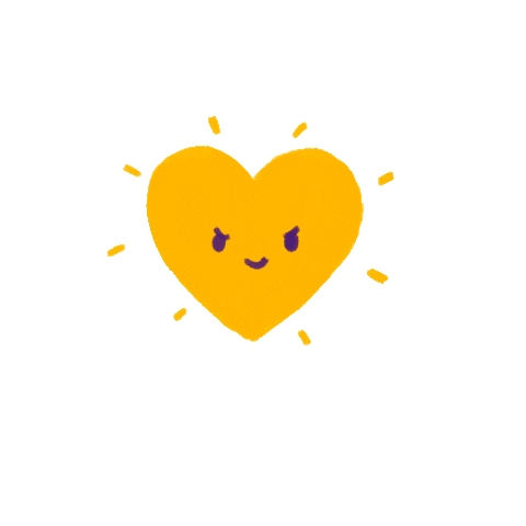 Heart Love Sticker by ilovehillo