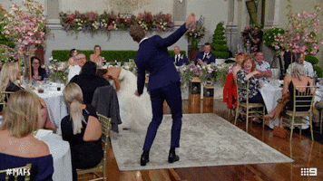 Channel 9 Dancing GIF by Married At First Sight Australia