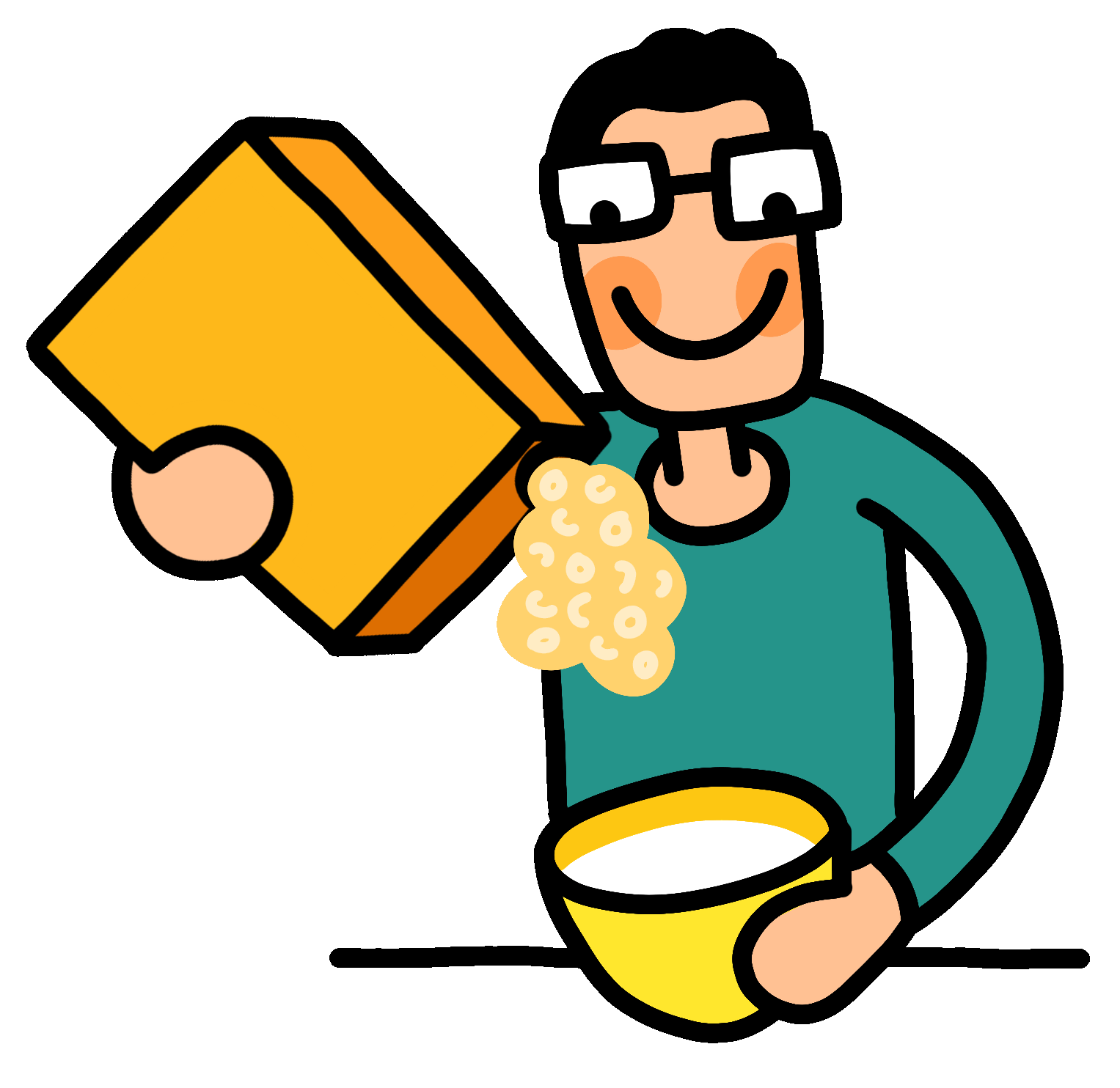 Breakfast Cereal Sticker for iOS & Android GIPHY