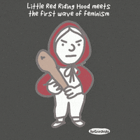 Angry Red Riding Hood GIF by Luis Ricardo