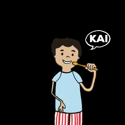 Kai Toothbrushing GIF by proDente