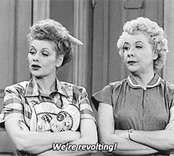 Were Revolting I Love Lucy GIF - Find & Share on GIPHY