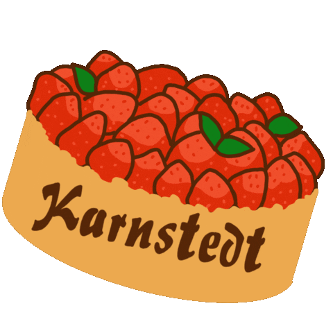 Erdbeere Sticker by TOB GmbH