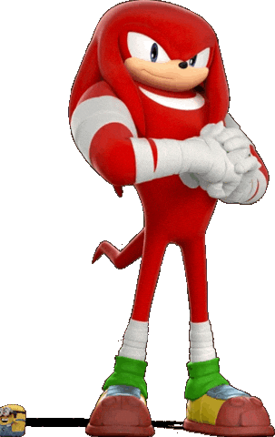 Knuckles The Echidna Sticker