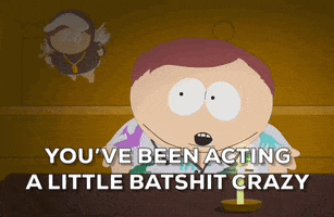 Cartman Acting Crazy GIF by South Park