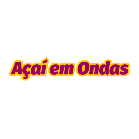 Fast Açaí Sticker