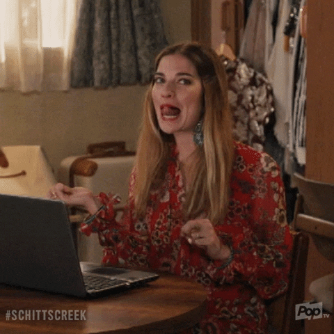 Happy Alexis Rose GIF by Schitt's Creek - Find & Share on GIPHY