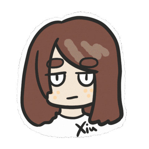 Girl Sticker