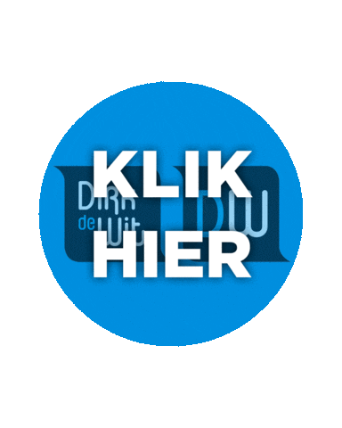 Dirk de Wit Mode Sticker