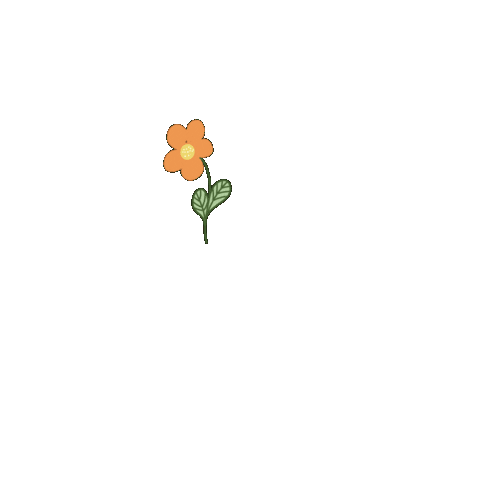 Flower Sticker
