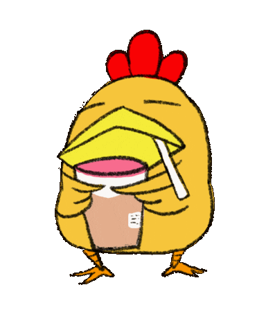 Chicken Shake Sticker by ShiGai