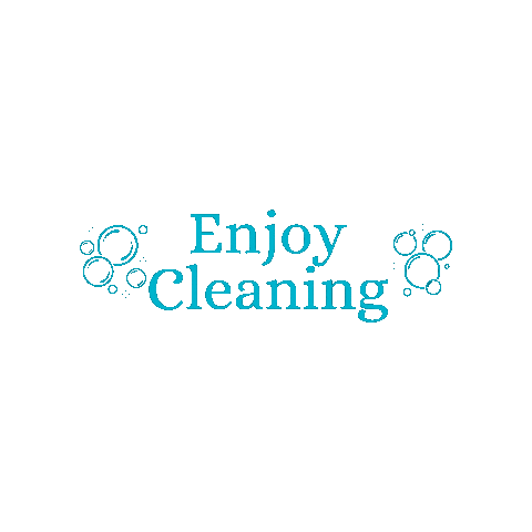 Bubbles Poetsen Sticker by Enjoy Cleaning - Riekie Leander