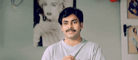 Pawan Kalyan Love GIF by Sharat North America Exhibition