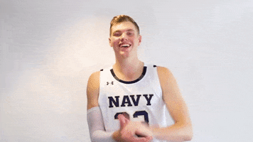 navyathletics navy athletics navy basketball navy mens basketball luke loehr GIF